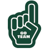 Sports fan icon
